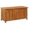 vidaXL Vrtna kutija za pohranu 113 x 50 x 58 cm masivno bagremovo drvo