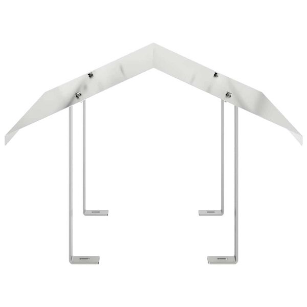 vidaXL Dimnjački poklopac Srebrno 50 x 50 x 37 cm Nehrđajući čelik