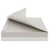 vidaXL Cerada s rupama Bijela 2 x 3 m 90 gsm PE