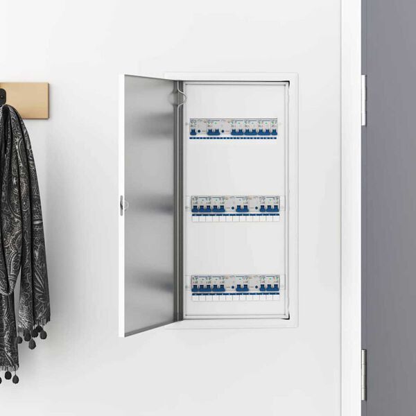 vidaXL Pristupna ploča Bijelo 63 x 33 x 3 cm Čelik