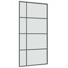 vidaXL Klizna vrata s priborom 102,5x205 cm od stakla ESG i aluminija