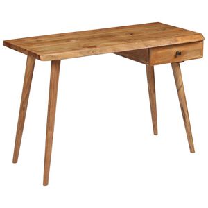 vidaXL Pisaći stol od masivnog drva akacije 110 x 50 x 76 cm