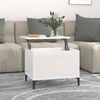 vidaXL Stolić za kavu sjajni bijeli 60x44,5x45 cm konstruirano drvo