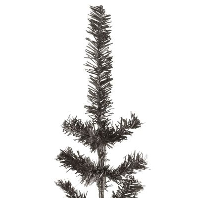 vidaXL Usko božićno drvce crno 240 cm