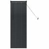 vidaXL Venecijanski zastore Crna 130 x 55 cm Aluminij