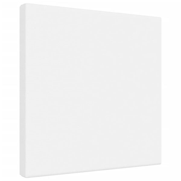 vidaXL Rastegnuta platna 12 kom bijela od tkanine i masivne borovine