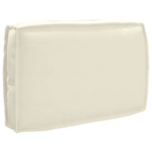 vidaXL Jastuk Krema 60 x 40 x 12 cm Oxford tkanina