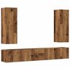 vidaXL 5-dijelni zidni set TV ormarić konstruirano drvo