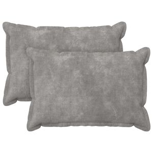 vidaXL Presvlaka za jastuk 2 pcs HOUTEN Svjetlosiva 30 x 50 cm