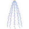 vidaXL Mrežasta svjetla za božićno drvce 180 LED žarulja plava 180 cm