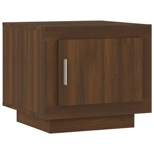 vidaXL Stolić za kavu Smeđa hrasta 51x50x45 cm konstruirano drvo