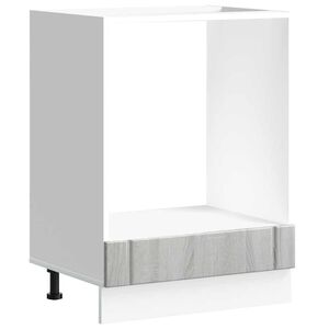 vidaXL Ormarić za pećnicu Lucca boja hrasta konstruirano drvo