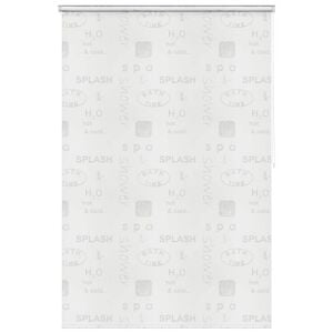 vidaXL Roleta za tu&scaron; 140 x 240 cm s natpisom Splash