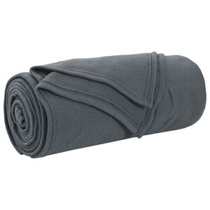 vidaXL Pokrivači za bacanje 24 kom. Tamnosiva 170 x 130 cm 7.81 kg