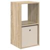 vidaXL Noćni ormarić Sonoma hrast 35 x 32 x 68,5 cm Konstruirano drvo