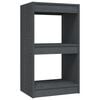 vidaXL Ormarić za knjige sivi 40x30x71,5 cm od masivne borovine