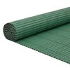 vidaXL Vrtna ograda dvostrana zelena 1,8x3 m PVC