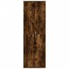 vidaXL Visoka komoda dimljeni hrast 60x35x180 cm konstruirano drvo