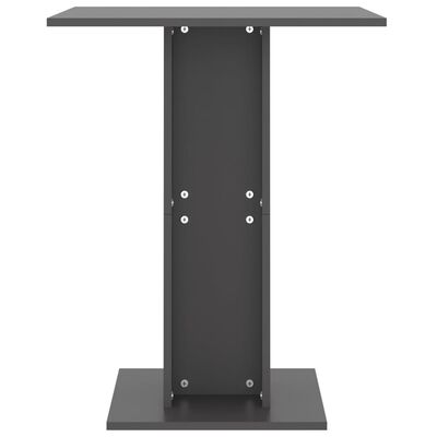 vidaXL Bistro stol sivi 60 x 60 x 75 cm od konstruiranog drva