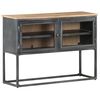 vidaXL Komoda siva 100 x 30 x 70 cm od masivnog bagremovog drva