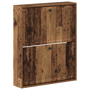 vidaXL Ormar za cipele na zidu EDE 71 x 17 x 86 cm Konstruirano drvo