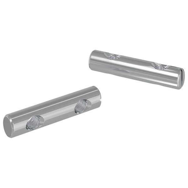 vidaXL Žir 2 pcs Cinkom premazano 60 x 12 mm Željezo