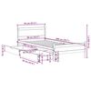 vidaXL Okvir kreveta bez madraca 90 x 200 cm od masivne borovine