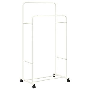 vidaXL Stalak za odjeću Bijelo 80 x 53 x 156 cm