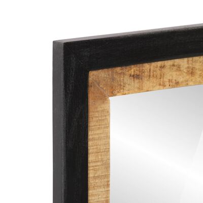 vidaXL 3-dijelni set kupaonskog namještaja od željeza i drva manga