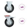 vidaXL Kotačići 8 kom 200 mm