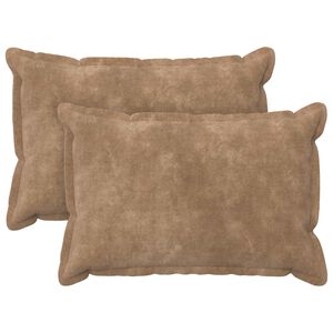 vidaXL Presvlaka za jastuk 2 pcs HOUTEN Sivosmeđa 30 x 50 cm