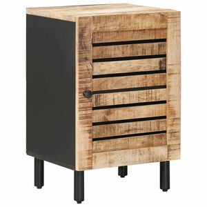 vidaXL Kupaonski ormar s pohranom Smeđa i crna 38 x 33,5 x 58 cm