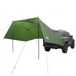 vidaXL &Scaron;ator za auto 308 x 215 x 220 cm Zelena Poliester i čelik