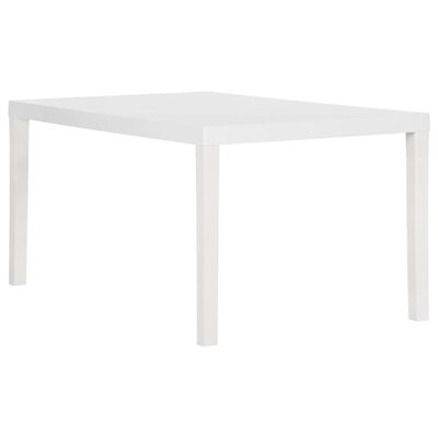 vidaXL Vrtni stol 150 x 90 x 72 cm PP bijeli