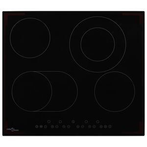 vidaXL Keramička ploča za kuhanje s 4 plamenika 6600 W