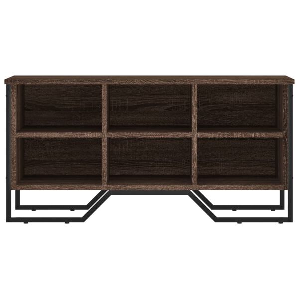 vidaXL Ormarić za cipele boja hrasta 90x38x45,5 cm konstruirano drvo