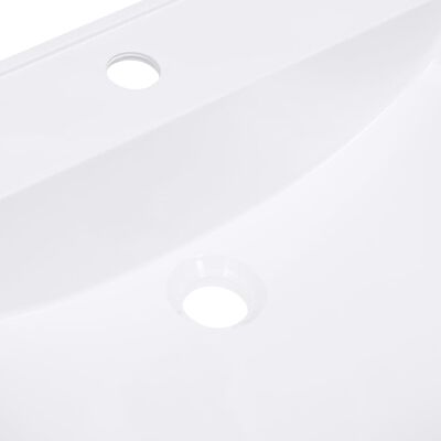 vidaXL Ugradbeni umivaonik 600 x 460 x 130 mm SMC bijeli