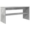 vidaXL TV ormar Betonski sivi 80 x 30 x 40 cm Konstruirano drvo