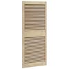 vidaXL Ormarna vrata Prirodna 140,5 x 2,1 x 59,5 cm Masivna borovina