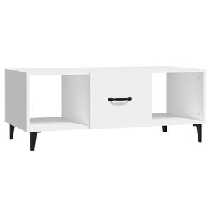 vidaXL Stolić za kavu bijeli 102 x 50 x 40 cm od konstruiranog drva