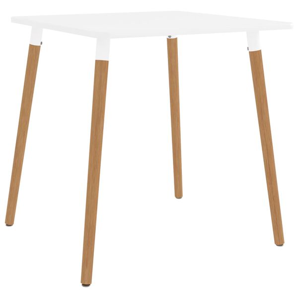 vidaXL 5-dijelni blagovaonski set crvena boja vina