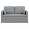 vidaXL Sofa Svijetlo siva