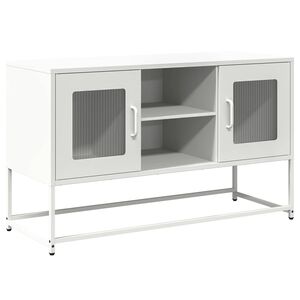 vidaXL TV ormarić bijeli 100,5 x 39 x 60,5 cm čelični