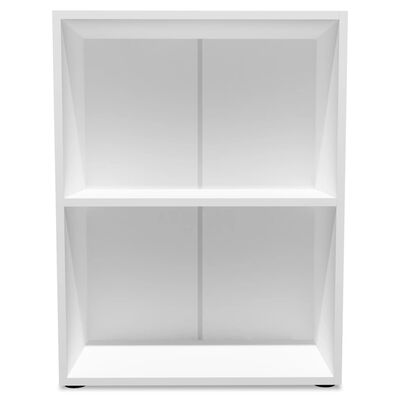 vidaXL Polica za knjige od iverice 60 x 31 x 78 cm bijela