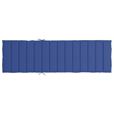vidaXL Jastuk za ležaljku kraljevsko plavi 200x50x3 cm tkanina Oxford