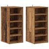 vidaXL Ormar za cipele 32 x 35 x 70 cm Staro drvo