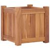 vidaXL Povi&scaron;ena gredica 30 x 30 x 30 cm od masivne tikovine