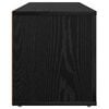 vidaXL TV ormar Crni hrast 100 x 31,5 x 35 cm Konstruirano drvo