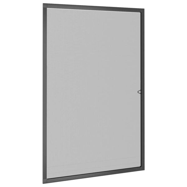 vidaXL Prozorski zaslon protiv insekata antracit 90 x 120 cm