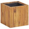 vidaXL Povi&scaron;ena vrtna sadilica 24,5x24,5x25 cm masivno bagremovo drvo